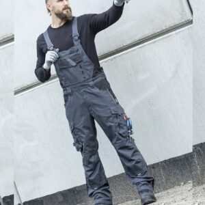 Zimní kalhoty s laclem ARDON®VISION tmavě šedá 2XL