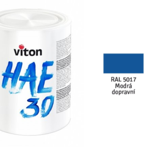 Vodouředitelná barva 3v1 HAE 30/RAL 5017- MODRÁ DOPRAVNÍ 0,7kg