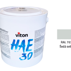 Vodouředitelná barva 3v1 HAE 30/RAL 7035 – ŠEDÁ SVĚTLÁ 3kg
