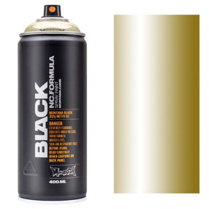 Barva ve spreji Montana black 400ml – Goldchrome