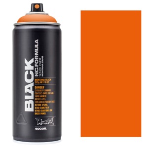 Barva ve spreji Montana black 400ml – P2000 Power orange