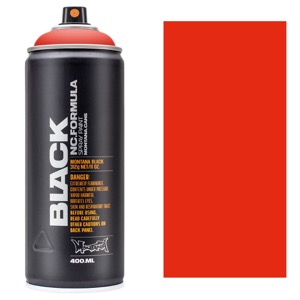 Barva ve spreji Montana black 400ml – P3000 Power red