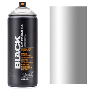 Barva ve spreji Montana black 400ml – Silverchrome
