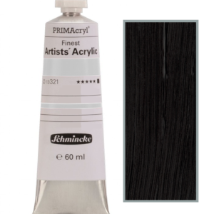 Akrylová barva PrimAcryl 60ml – 791 atrament black