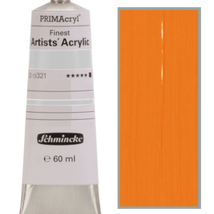 Akrylová barva PrimAcryl 60ml – 214 cadmium orange