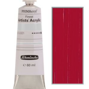 Akrylová barva PrimAcryl 60ml – 322 cadmium red deep