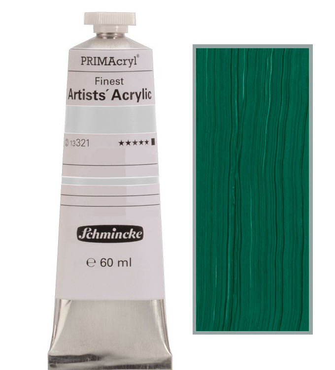 Akrylová barva PrimAcryl 60ml – 562 chromium oxide green brilliant
