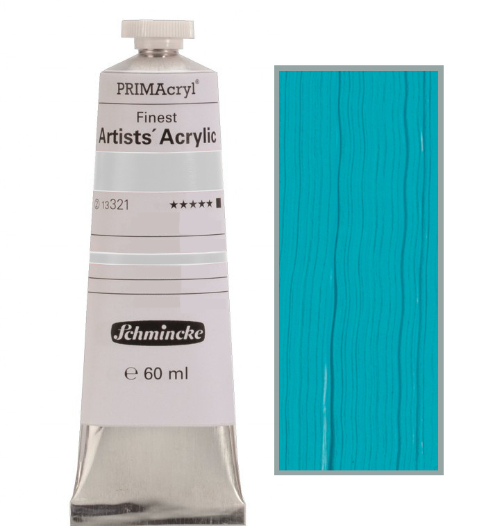 Akrylová barva PrimAcryl 60ml – 456 cobalt turquoise
