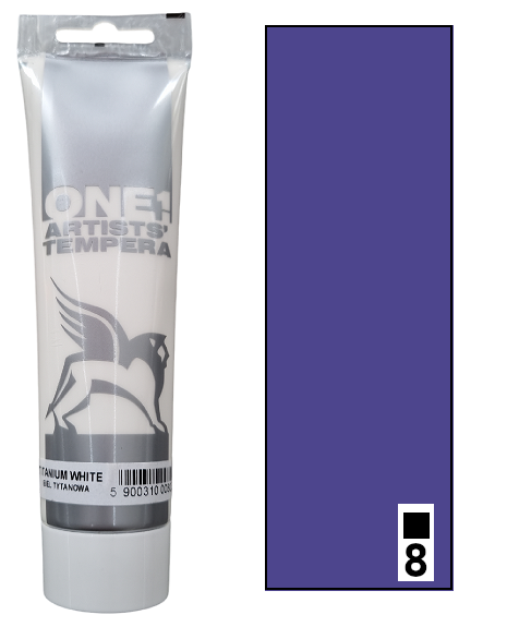 Tempera Renesans 100ml - Violeť minerální 25