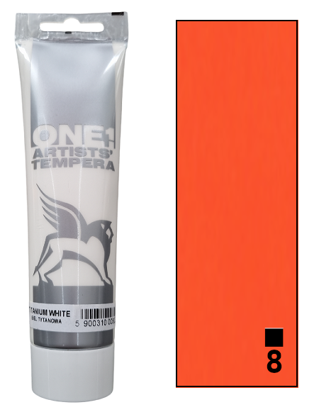 Tempera Renesans 100ml – Vermilion 9