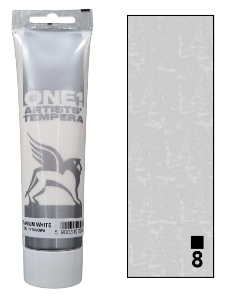 Tempera Renesans 100ml – Stříbrná 23