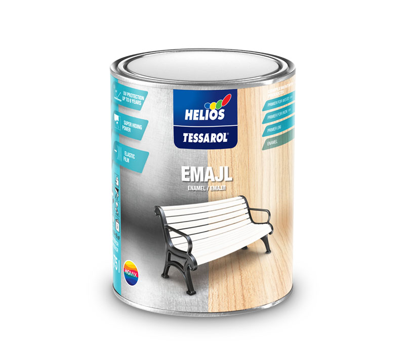 TESSAROL email vodouředitelný SATIN bílý 2,6L/ks