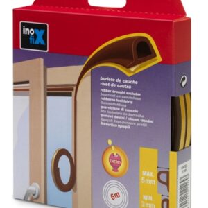 Těsnění do oken samolepící Pr.“P“ 6m – hnědá