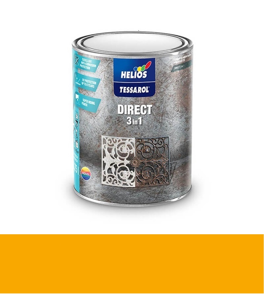 TESSAROL Direct 3v1 - RAL 1003 žlutý 0,75 l