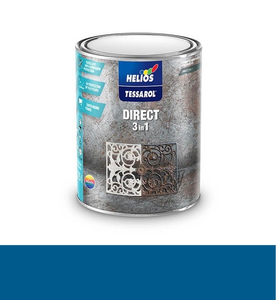 TESSAROL Direct 3v1 - RAL 5017 modrý 0,75L/ks