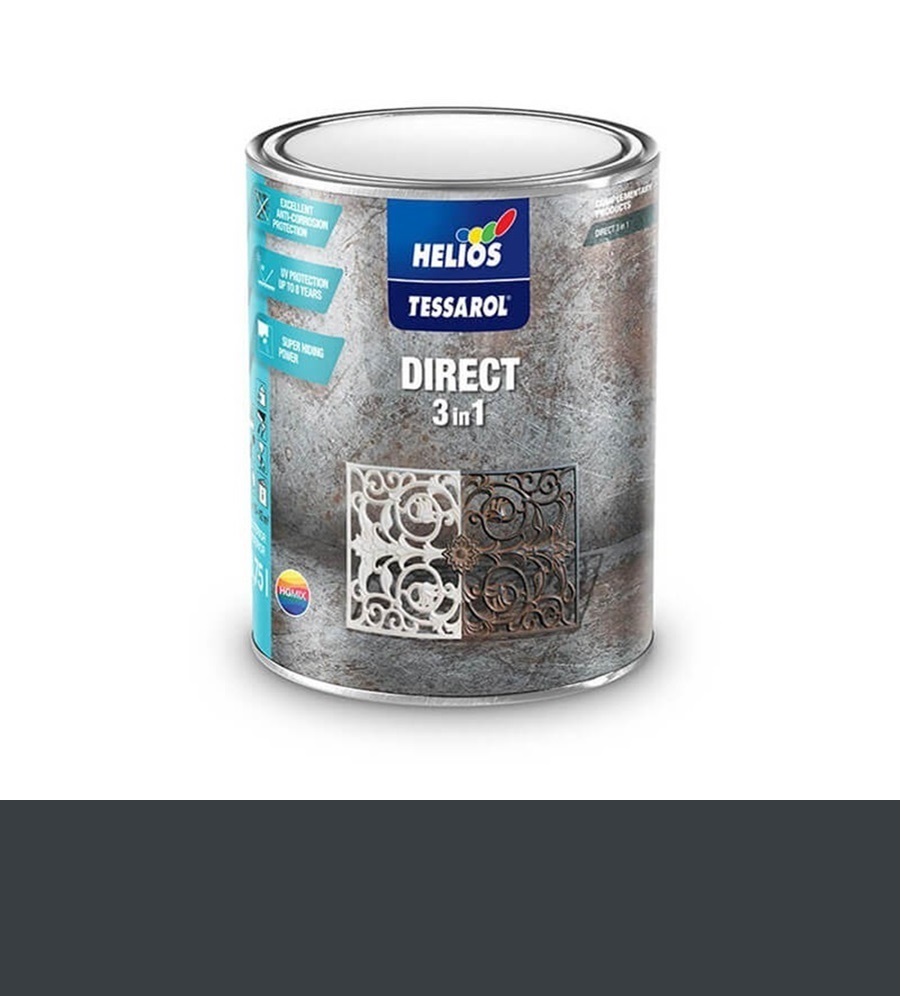TESSAROL Direct 3v1 - RAL 7016 šedý 0,75 l