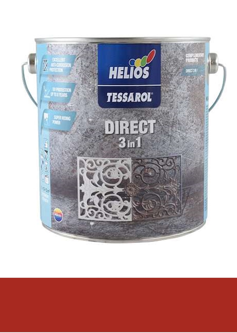 TESSAROL Direct 3v1 - RAL 3000 červený 2,5L/ks
