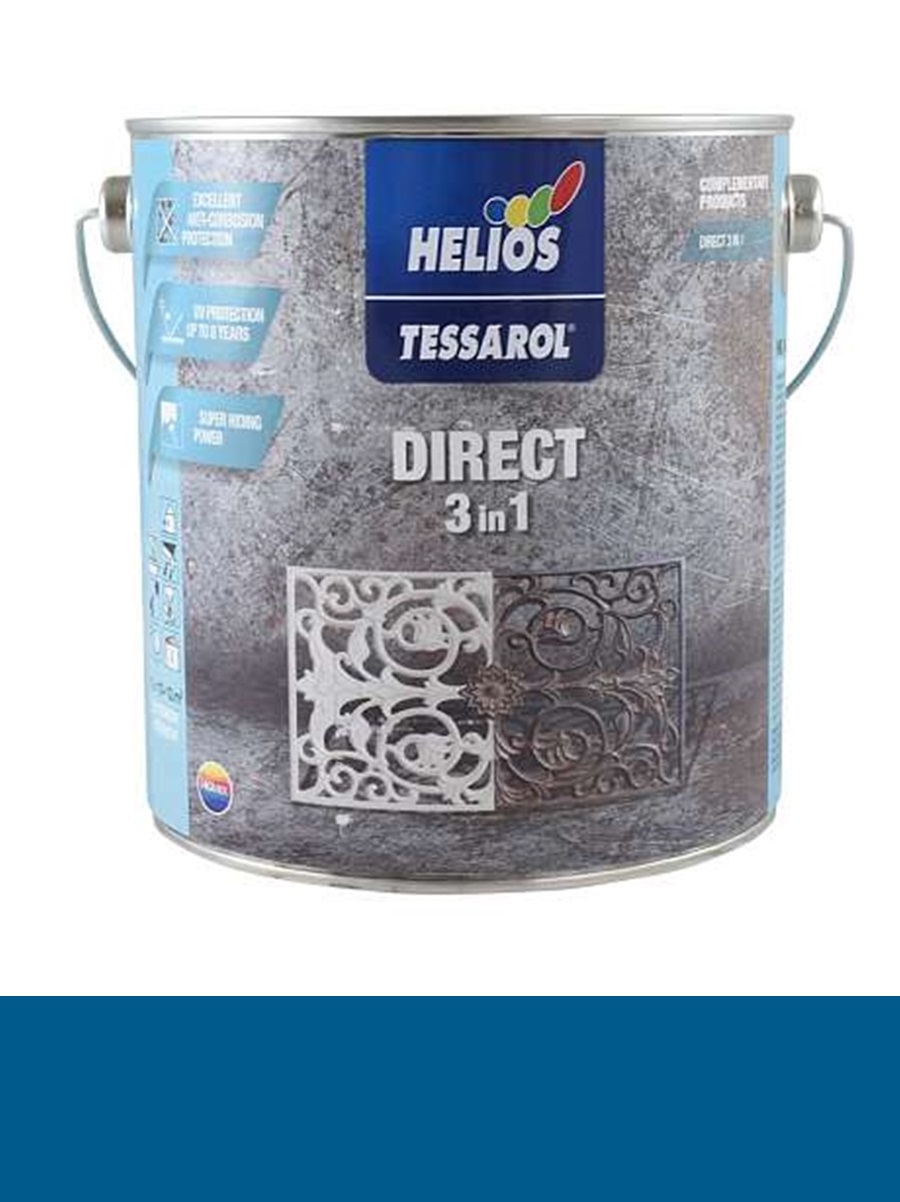 TESSAROL Direct 3v1 - RAL 5017 modrý 2,5L/ks