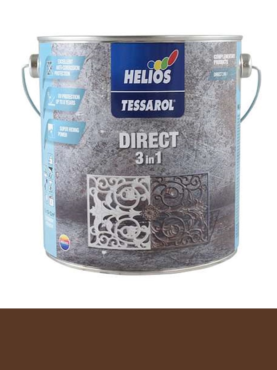 TESSAROL Direct 3v1 - RAL 8011 hnědý 2,5L/ks