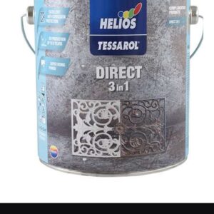 TESSAROL Direct 3v1 – RAL 9005 černý 2,5 l