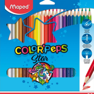 Trojhranné pastelky Maped Color`Peps 24ks