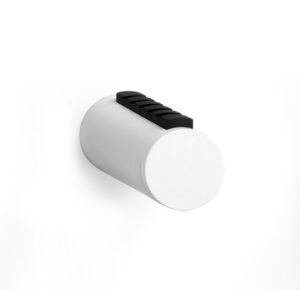 Válcový háček – bílý