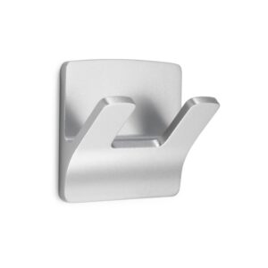 Voděodolný háček "větvička" dvojitý – matný chrom