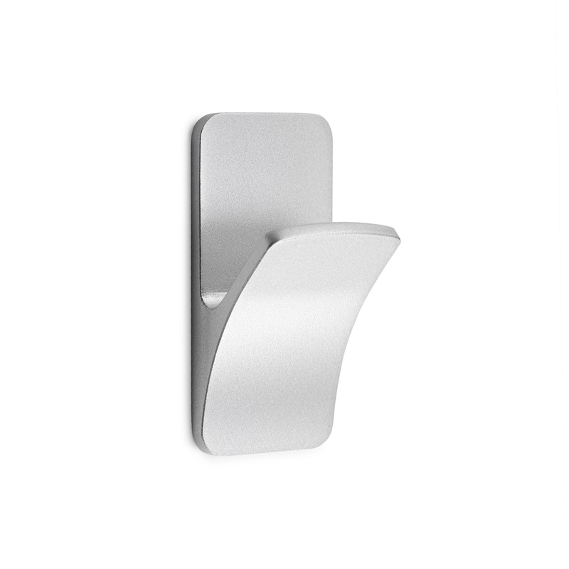 Voděodolný háček "větvička" - matný chrom