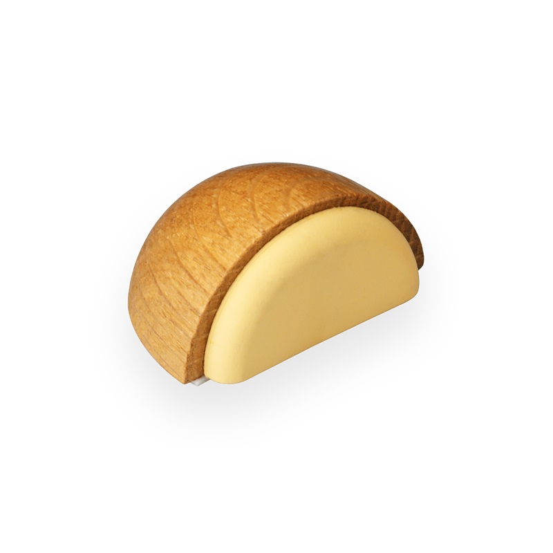 Zaráž.dveří s gumou samolepící - dub