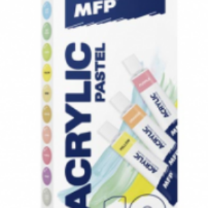 Akrylové barvy set pastel+metal 12ks