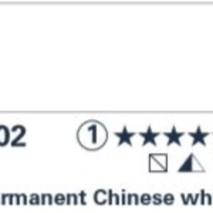 Akvarelová barva Horadam 15ml – 102 permanent Chinese white