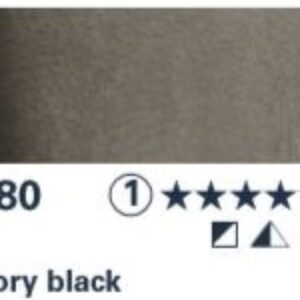 Akvarelová barva Horadam 15ml – 780 ivory black