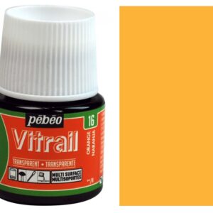 Barva na sklo Vitrail 45ml – 16 oranžová