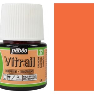 Barva na sklo Vitrail 45ml – 32 lososová