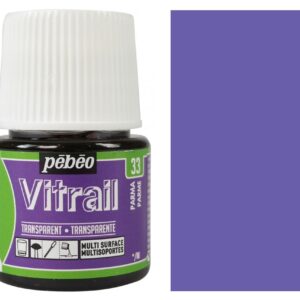 Barva na sklo Vitrail 45ml – 33 fialová parma