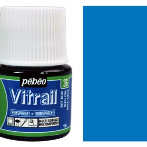 Barva na sklo Vitrail 45ml – 36 modrá nebeská