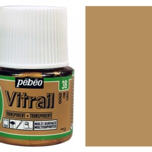 Barva na sklo Vitrail 45ml – 38 zlatá