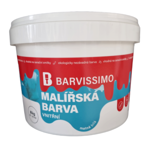 Barvissimo vnitřní malířská barva bílá 8 kg