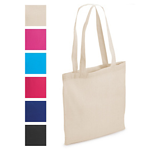 25x Bavlněné tašky bez skladu 380x420mm, natural