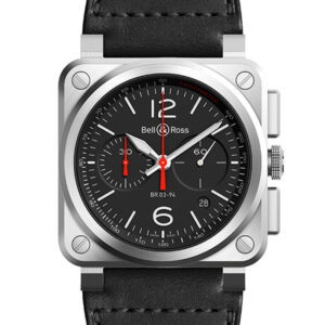 Bell & Ross Black Steel BR0394-BLC-ST/SCA