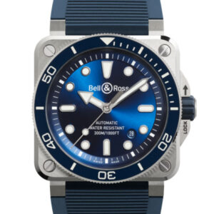 Bell & Ross BR 03 Diver Blue Steel BR03A-D-BLU-ST/SRB