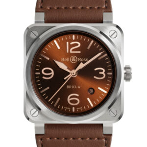 Bell & Ross New BR 03 Golden Heritage BR03A-GH-ST/SCA