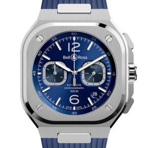 Bell & Ross BR 05 Chrono Blue Steel BR05C-BLU-ST/SRB
