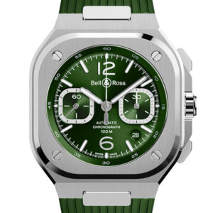 Bell & Ross BR 05 Chrono Green Steel BR05C-GN-ST/SRB
