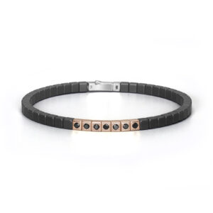 Zlatý Pánský Náramek Baraka BR351041