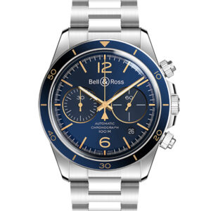 Bell & Ross Vintage BRV294-BU-G-ST/SST Aeronavale