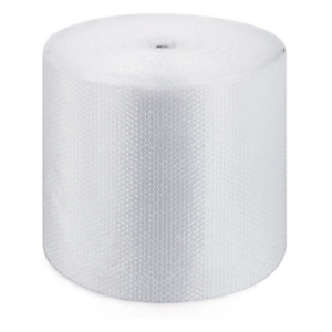 5x Bublinková fólie 300mm, 100% recyklovaná, návin 100m, bubliny ø10mm, tloušťka 60µm | RAJA