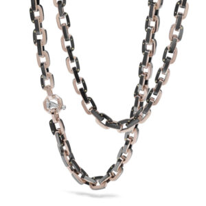 Zlatý Pásnký Řetízek Baraka s Keramikou CG271091