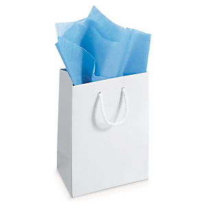 480x Hedvábný papír v balení, 50x75cm, světle modrý | RAJA