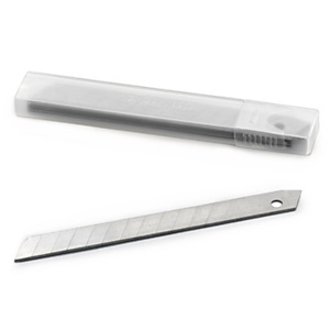 25x Náhradní čepele 9mm pro odlamovací nůž, 10ks